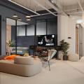 Overkill Office - Get Lost SG | Product seen: [Shoggi Coffee Table – H380, Chimo Pouf / Ottoman – Medium, Oakley 3 Seater Sofa & Breathe – 3-legged Chair]
